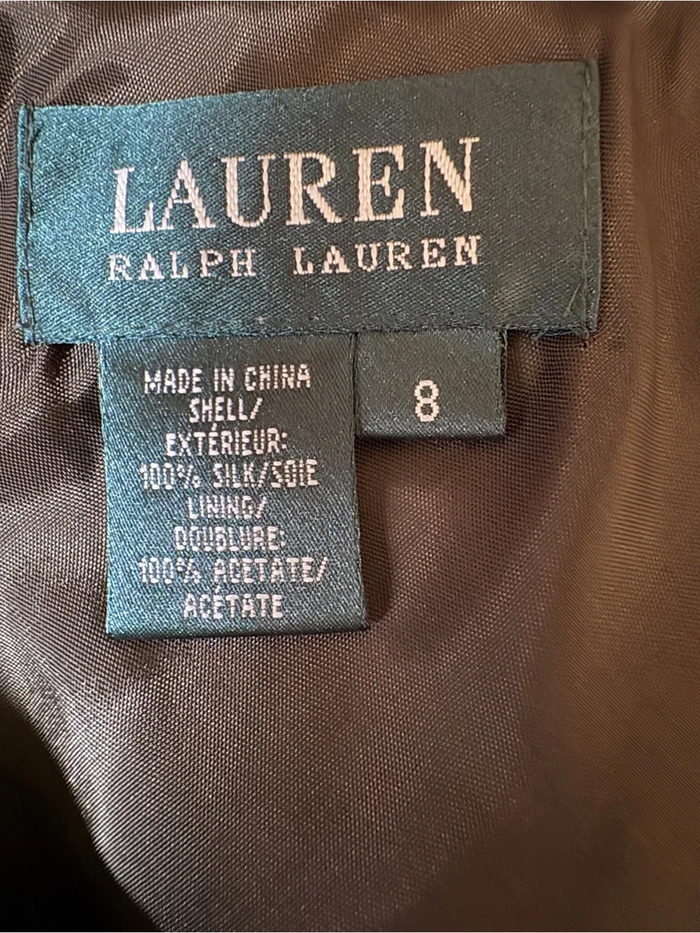 Ralph Lauren olive green 100% silk matching set ruffle flowy skirt vintage y2k